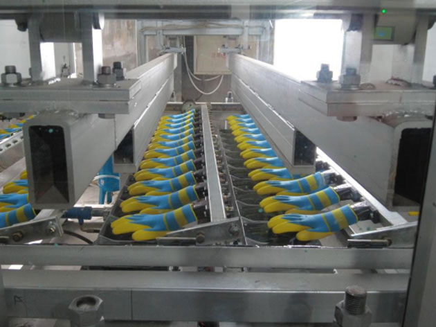 乳膠壓紋手套浸膠生產線